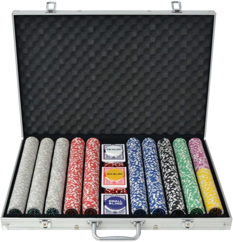 maletin de poker 1000 fichas